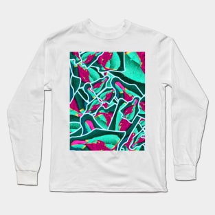 All eyes on you abstract colorful design Long Sleeve T-Shirt